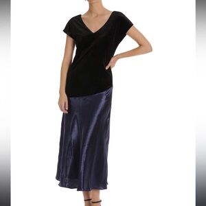 The Vivian Dress - Navy Black size L